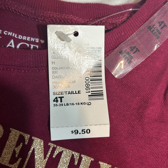 Burgundy toddler graphic tee ! - Picture 2 of 2